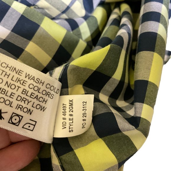 ORVIS Mens Long Sleeve Casual Shirt Size Med Button Front Multi Color Plaid - Picture 9 of 11